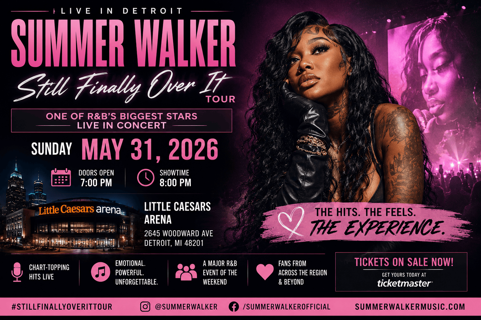 Summer Walker – Still Finally Over It Tour event graphic