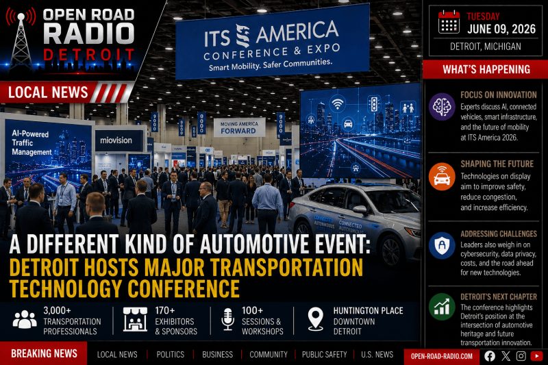 A Different Kind Of Automotive Event: Detroit Hosts Major Transportation Technology Conference