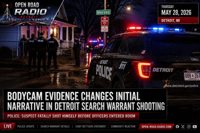 Bodycam Evidence Changes Initial Narrative In Detroit Search Warrant Shooting