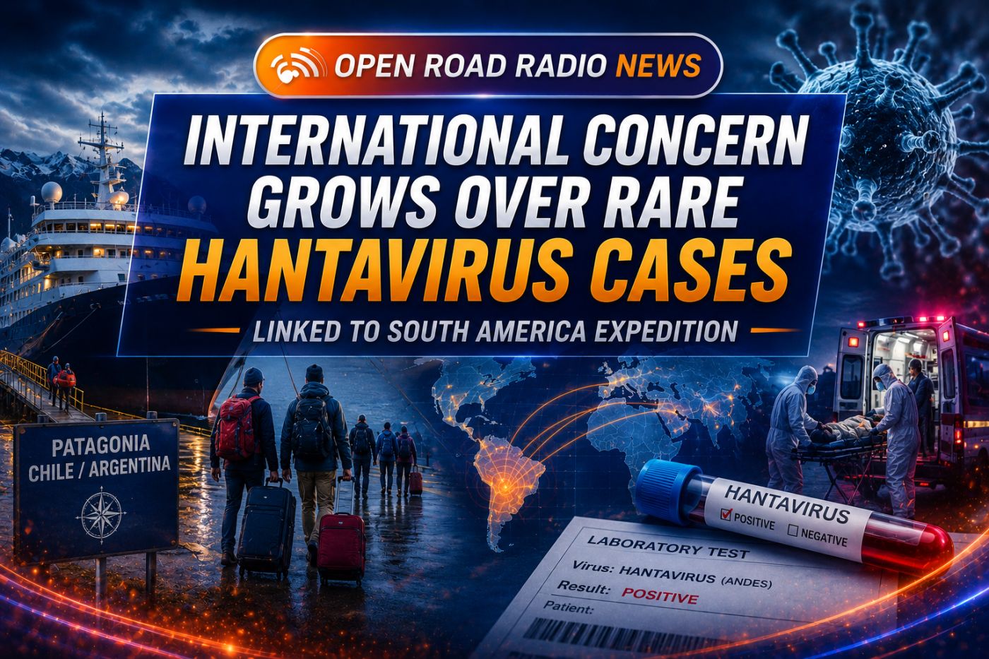 International Concern Grows Over Rare Hantavirus Cases Linked to South America Expedition