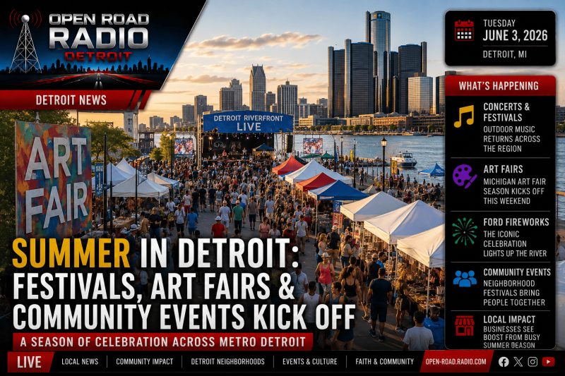 Metro Detroit's Summer Festival Season Gets Underway