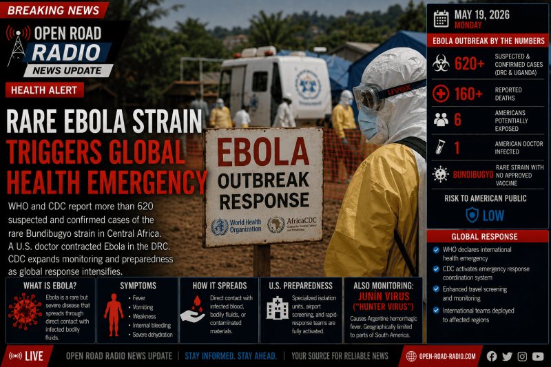 WHO Warns Ebola Outbreak Is Accelerating As Confirmed American Case Raises International Concern